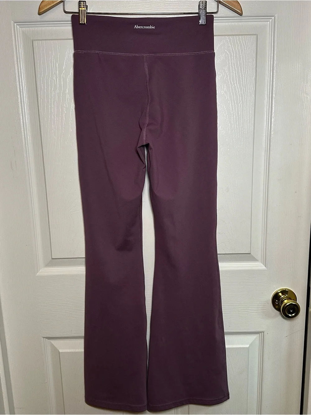 Abercrombie & Fitch Kids Pink/Purple Flare Yoga Lounge Athletic Pants Size 13/14